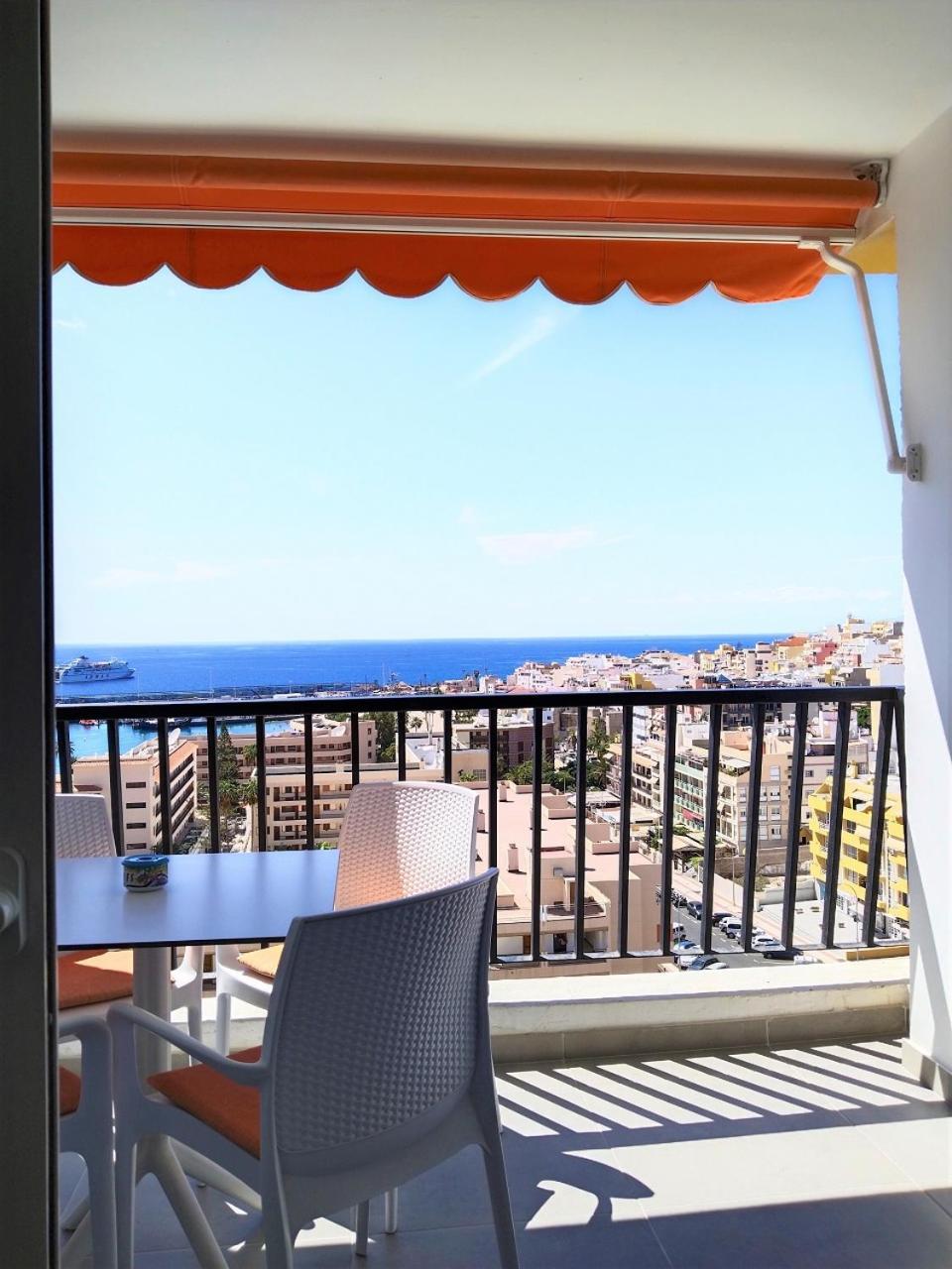 Los Cristianos Achacay Appartement Standing Vue Panoramique المظهر الخارجي الصورة