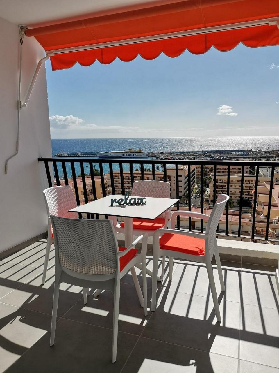 Los Cristianos Achacay Appartement Standing Vue Panoramique المظهر الخارجي الصورة